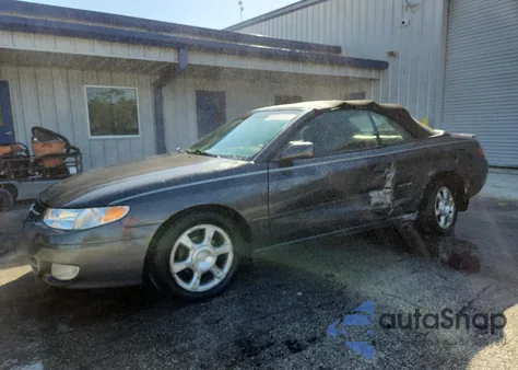 2001 Toyota Camry Solara Se из США, поврежденный, VIN 2T1FF22P01C430889
